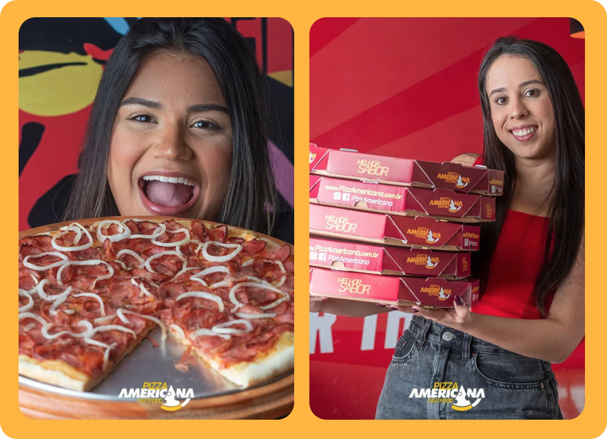 Delivery Pizza Americana